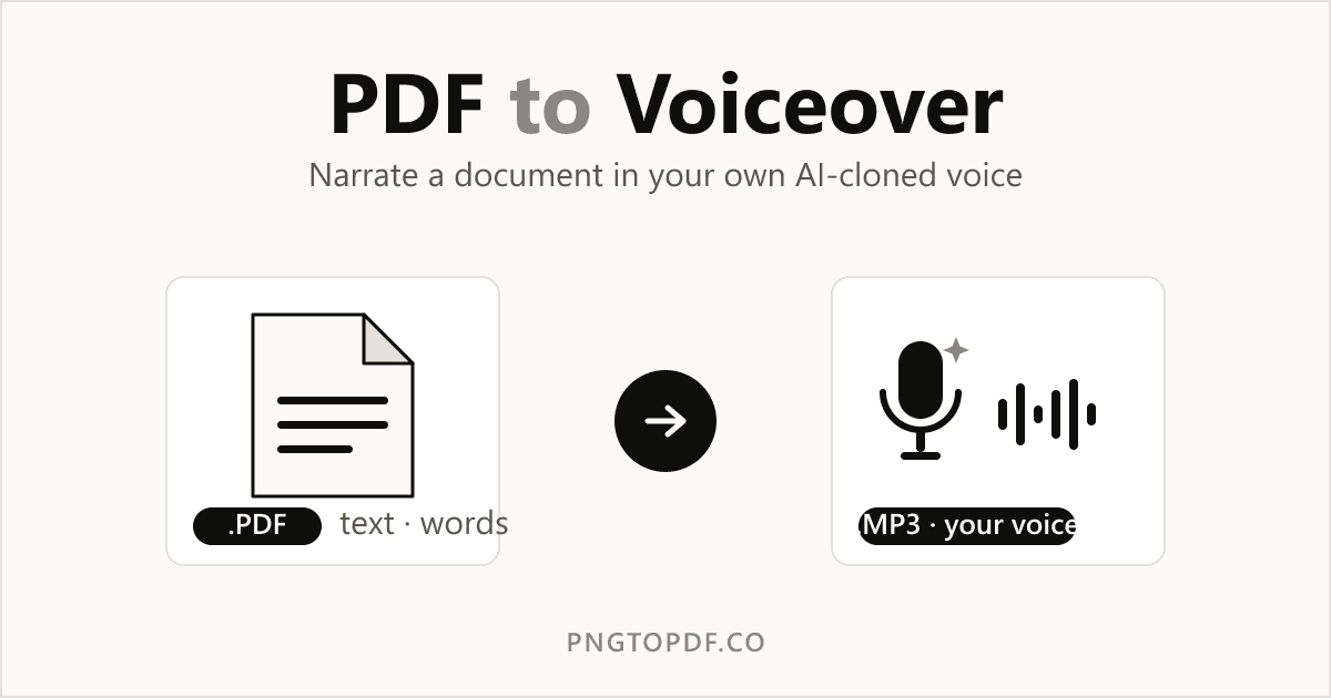 Как озвучить PDF своим голосом (клонирование голоса ИИ)